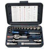 KS Tools Triple-Plus Steckschlüssel-Satz 1/4"